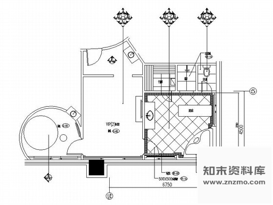 施工图酒店桑拿SPA室装修施工图