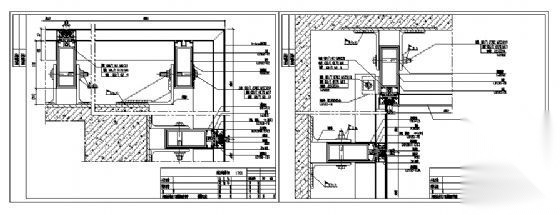 国内某著名铝业厂家内部标准图 建筑通用节点