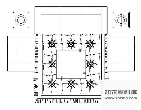 图块/节点沙发图块8