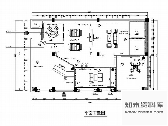 施工图湖北某地板专卖店设计装修图