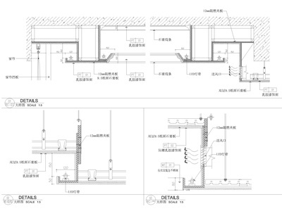 [四川]326㎡新中式三层四居家装别墅施工图