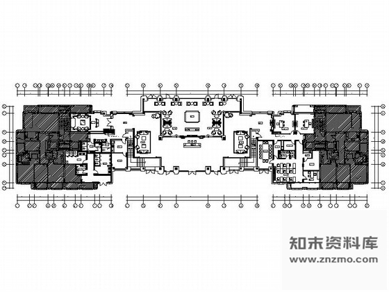 施工图浙江简欧风格销售中心室内装修施工图含实景高层典范小区，推荐！