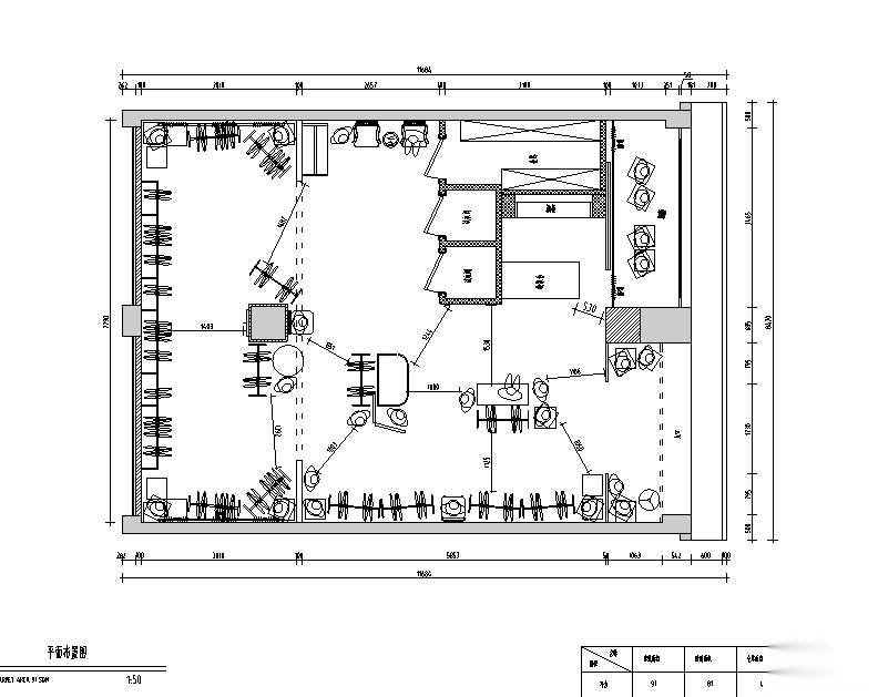 [江苏]吴江区永康路潮流店设计施工图（附效果图）