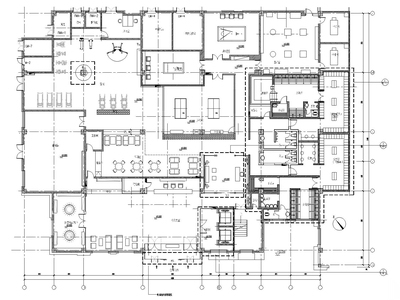 [河南]郑州健身俱乐部项目施工图+效果图