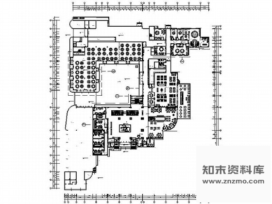 图块/节点某豪华舒适四星级酒店全套平面布置图