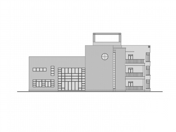 [杭州]某幼儿园建筑施工图（含3D模型和方案彩图）