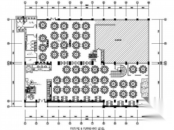 [成都]新中式海鲜酒楼室内施工图（含效果）