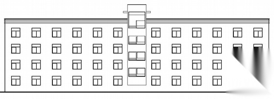 南平市某纺织厂四层1#宿舍楼建筑结构施工图