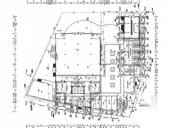 [天津]学校食堂和浴室给排水施工图