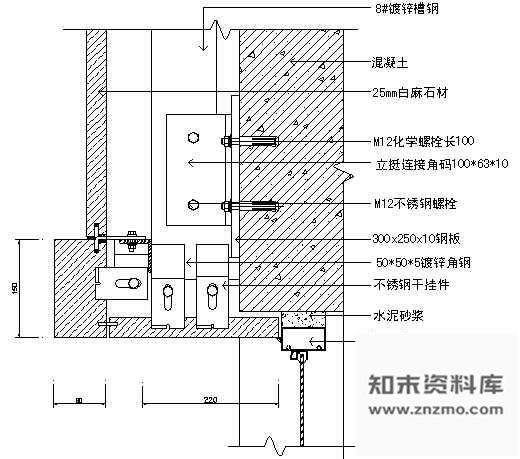 图块/节点上封窗台大样图