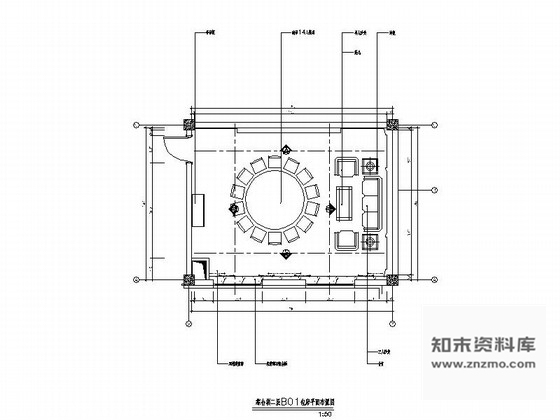 施工图高速公路沿线旅游度假服务区综合楼包间施工图含效果