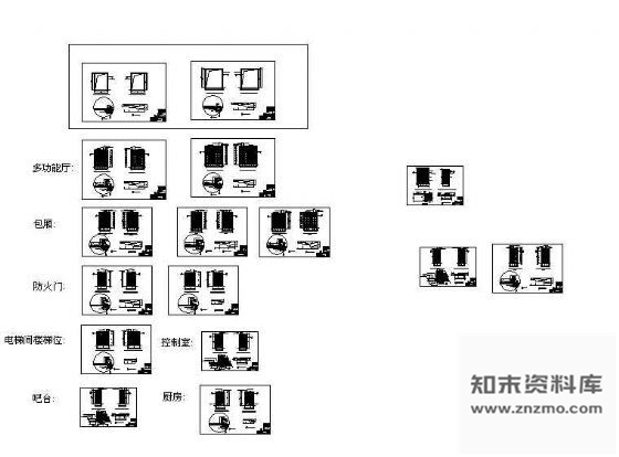 图块/节点一些节点大样图