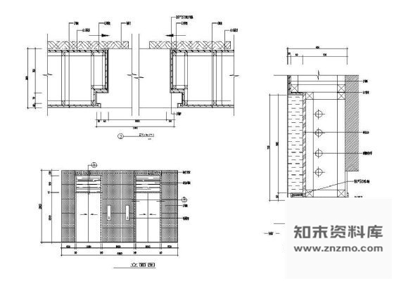 图块/节点电梯厅详图