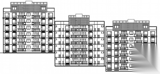 [重庆市]某农转非安置房工程建筑施工图