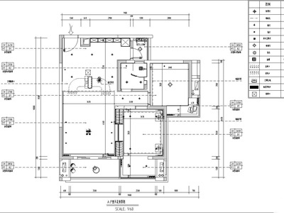 现代简约风格样板房效果图-施工图 平层