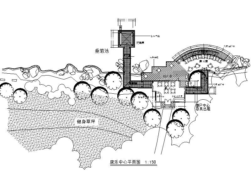 [四川]环湖小岛公园景观方案设计施工图