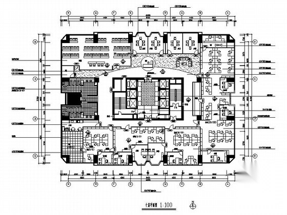 [浙江]现代大厦改建工程室内装修施工图