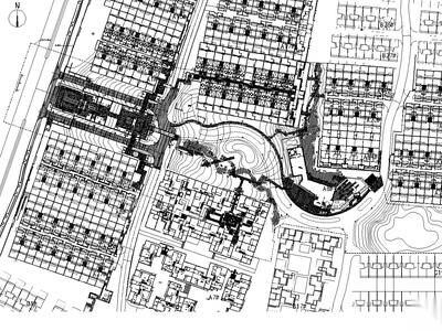 [重庆]万科渝园居住区景观全套CAD施工图