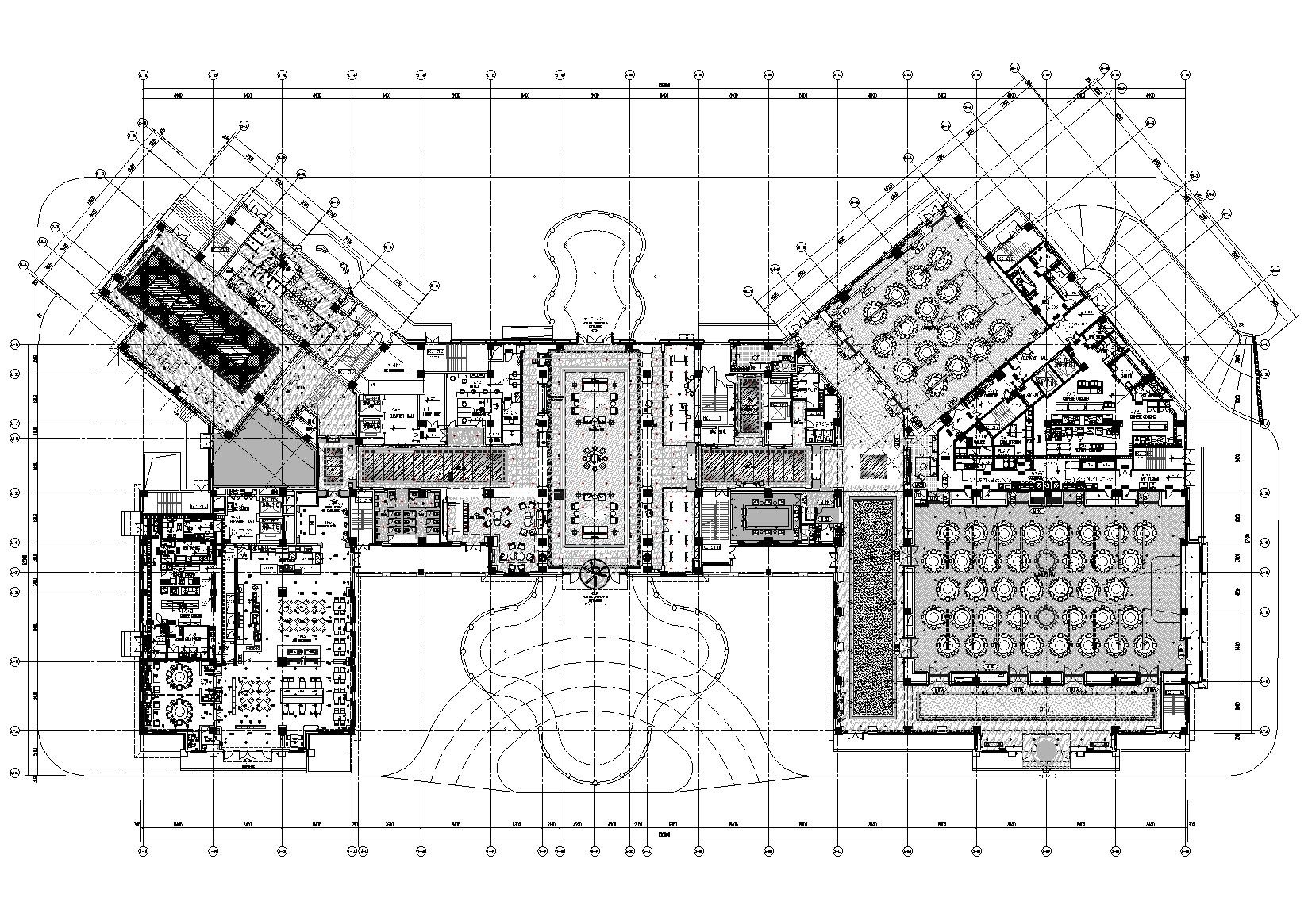 [南昌]玫瑰城艾溪湖酒店室内装修工程施工图