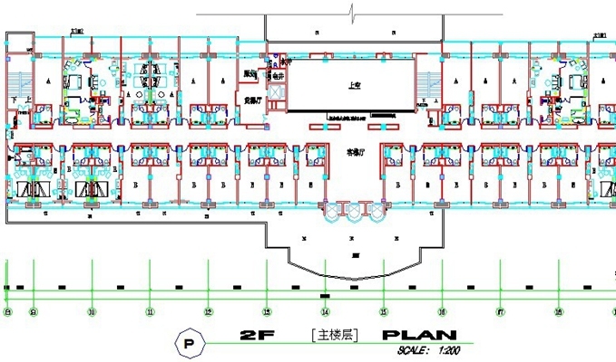 滨江国际会议中心 施工图 cad2007