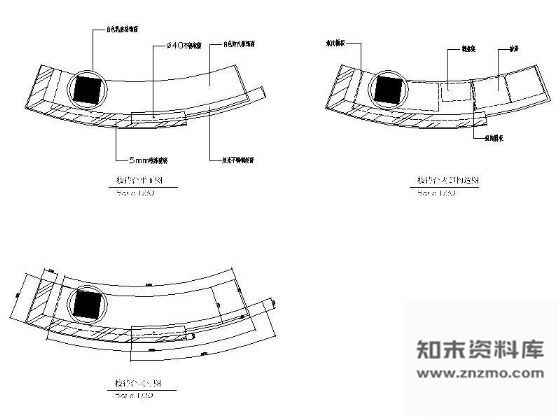 图块/节点接待台详图 前台