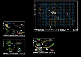 水池CAD景观图纸