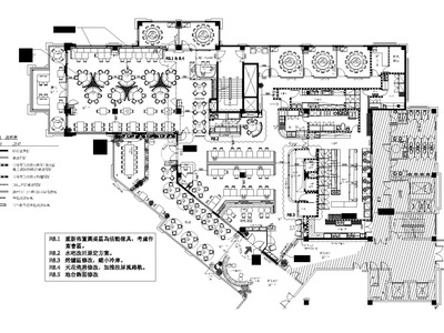 上海花悦庭主题艺术餐厅图纸+效果图