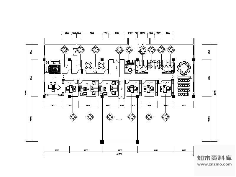 施工图北培区房屋测量所办公室装修