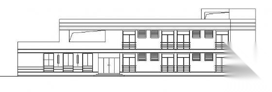 某市二层门诊楼建筑方案设计