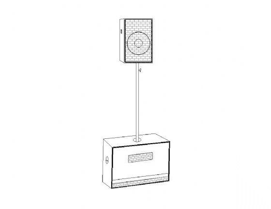 音响cad图块 平面图块