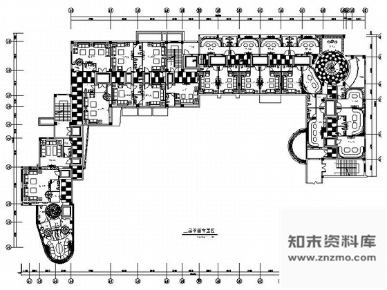 施工图海南某现代时尚国际酒店夜总会室内装修施工图含动画