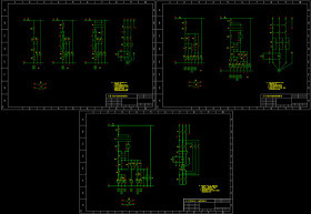电动机控制图集（10张）CAD图纸