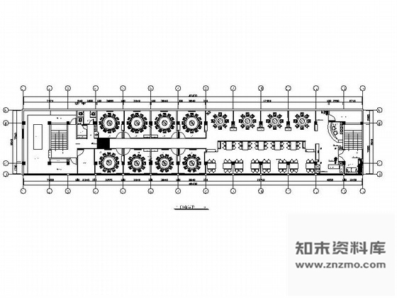 施工图福建原生态苗家风味餐厅室内CAD施工图