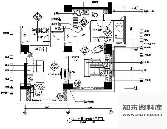 五星酒店大套房室内设计