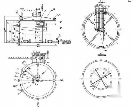 3000M3原油沉降罐图纸
