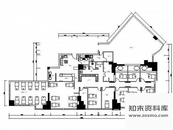 施工图西安380㎡SPA美容养生馆装修图含实景