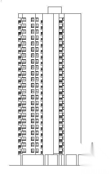 深圳 某精品小区二十四层高层住宅建筑施工图