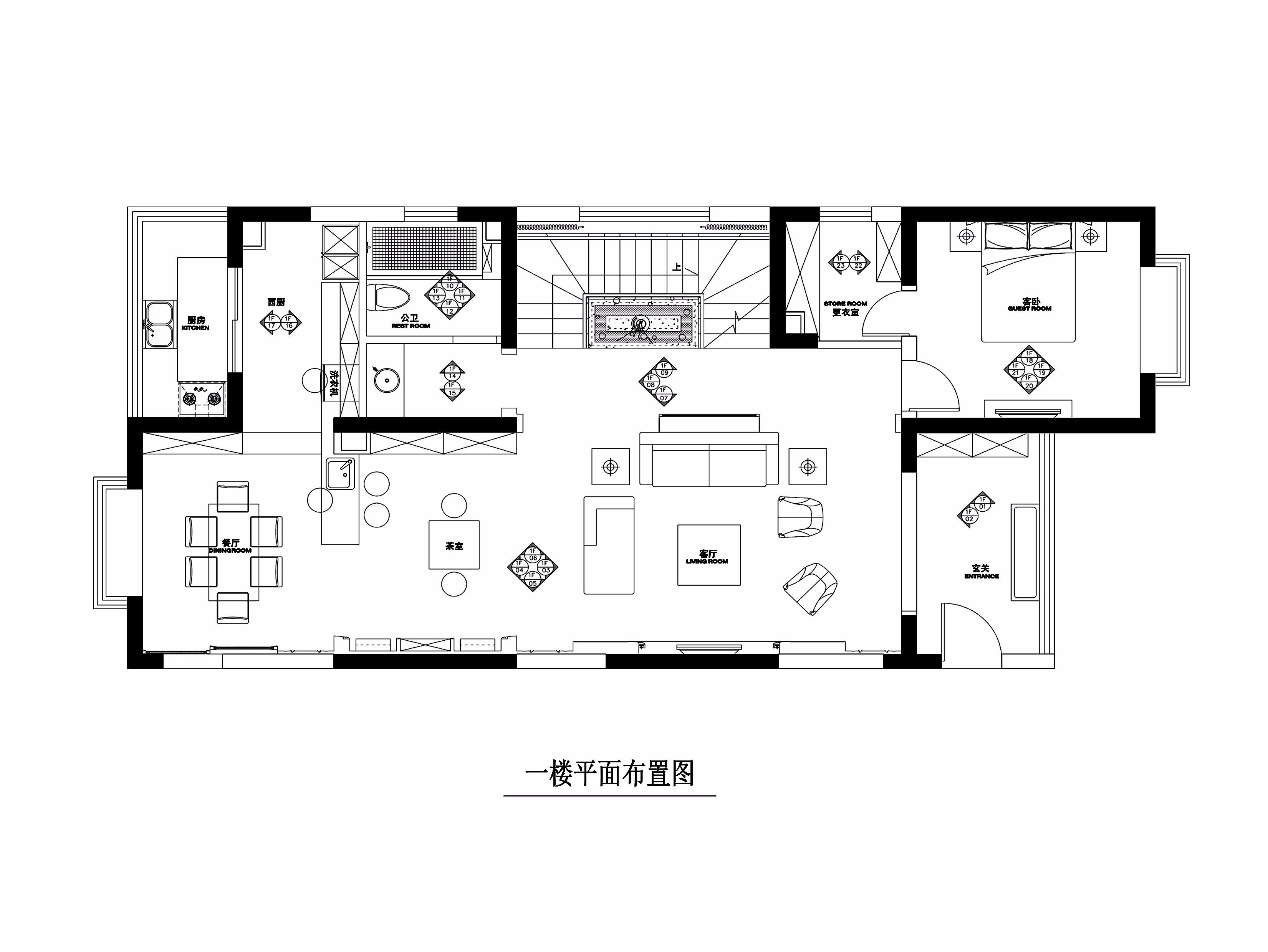 欧式公寓施工图