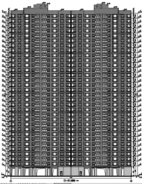 [广州]超高层17栋住宅建筑施工图(16年PDF版本全专业正...