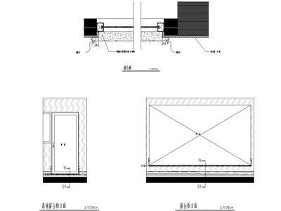 [广东]现代风格住宅装修效果图+CAD施工图 平层