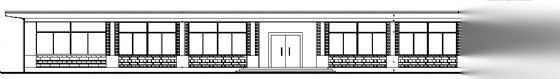 某单层餐厅设计建筑扩初图