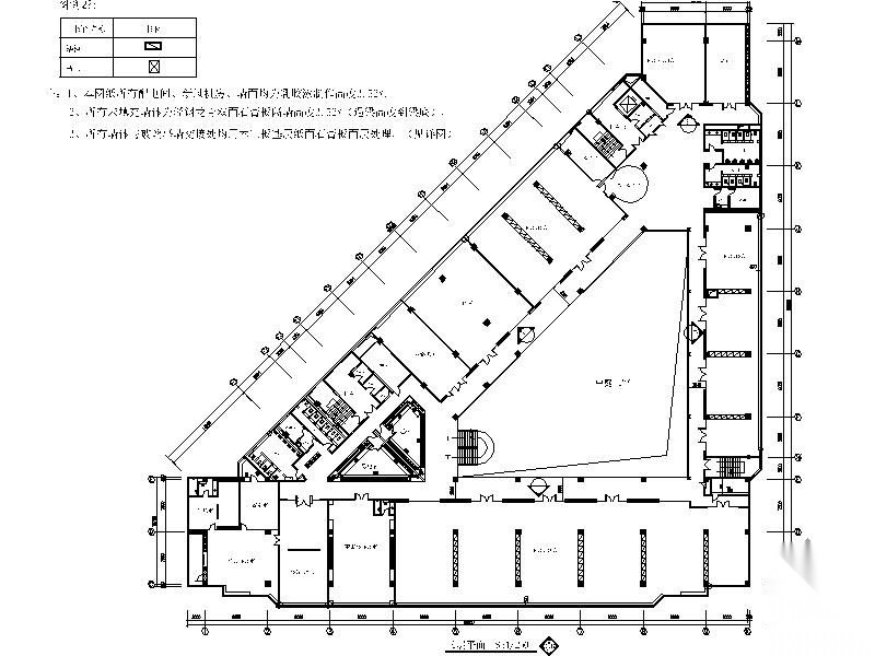 [南京]某研发中心3F办公室竣工图（装饰+水电）