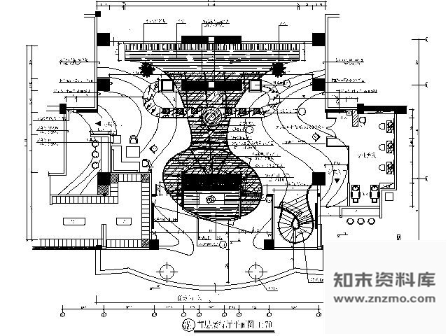 施工图深圳某顶级桑拿SPA空间施工图