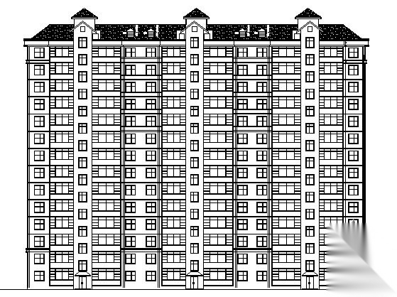 某十四层住宅楼建筑结构施工图