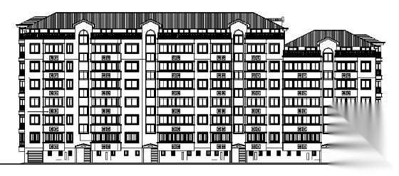 多层住宅建筑施工图