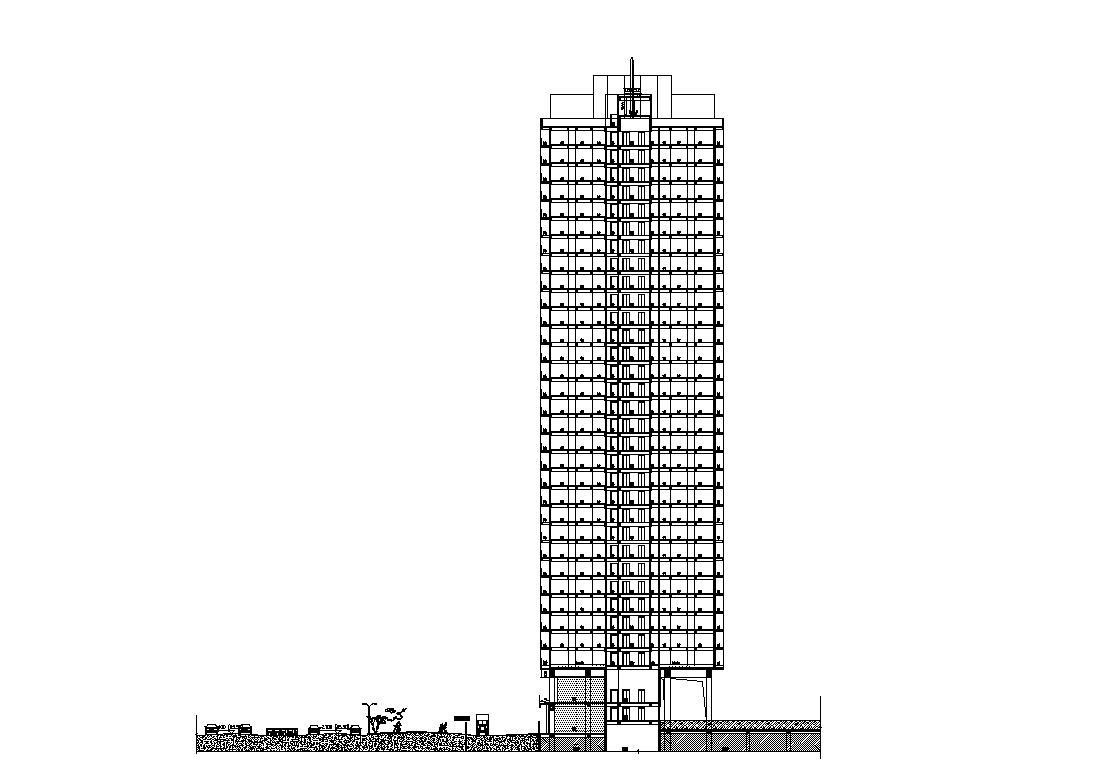 广东 欧陆风格居住区建筑施工图设计  CAD