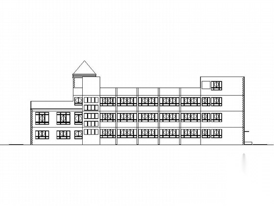 [江苏]三层框架结构12班幼儿园建筑施工图