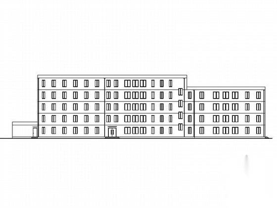 [毕业设计]某十八班教学楼建筑扩初图