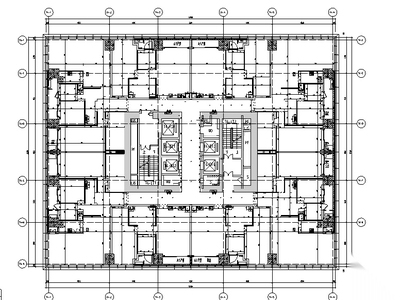 华润公寓样板间A户型设计施工图（附效果图+物料表）