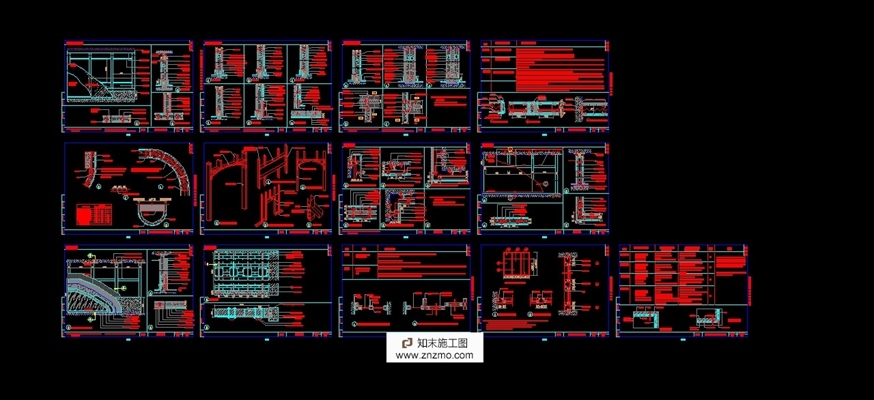 最全装饰工程节点大样图集分享